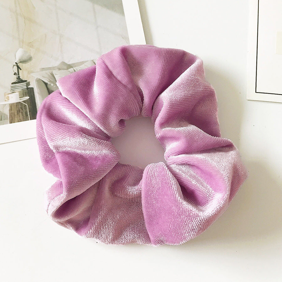 Flannel Hair Tie Ponytail Flannel Hair Tie Ponytail